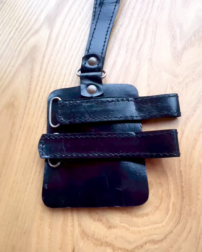 Чохол Чорна Пантера на Тростину з Опцією Гравіювання - Ручної Роботи з Натуральної Шкіри