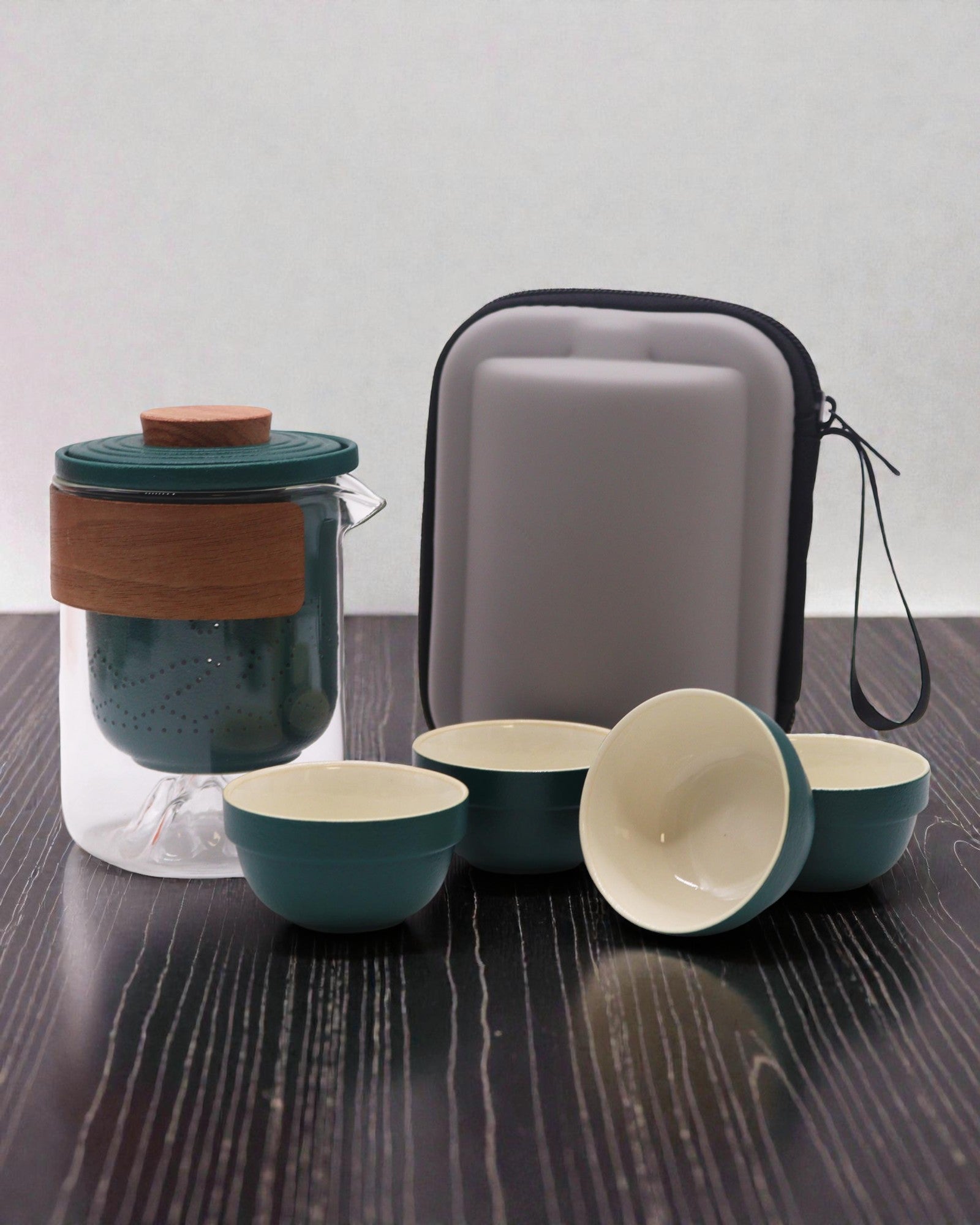 Horská výprava – turistická čajová sada se 4 šálky